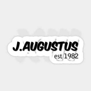 j augustus for 13 Sticker